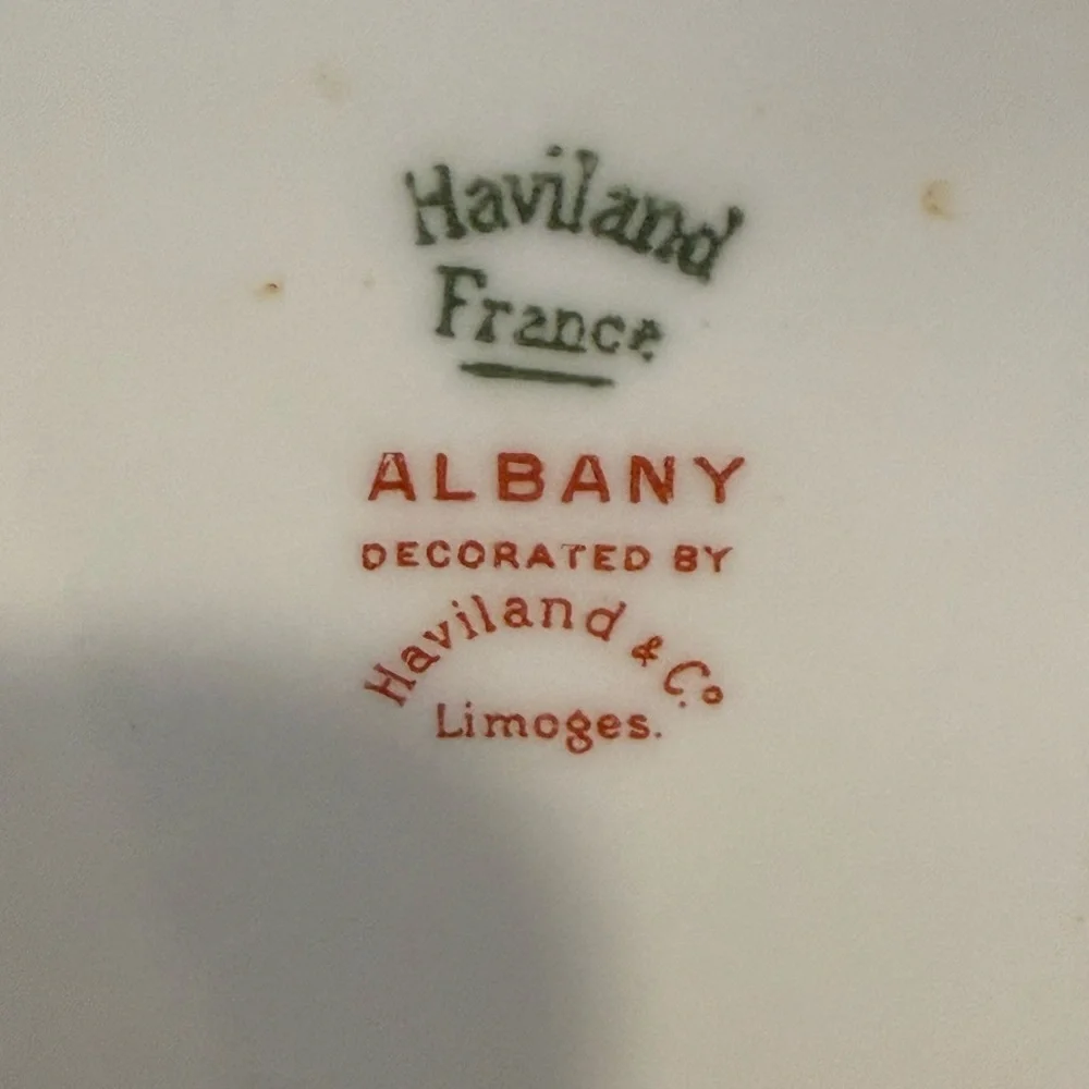 Haviland‎ Albany 7.5” Plate(s) - Schleiger 107A Greek Key Set Of 5